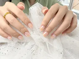 パール感ミラーネイル【ソフトジェルオフ込み】