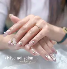 デザインネイル(持ち込みOK) 【付け替え時オフ無料】【ケア込み】