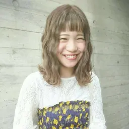 明るめ白髪染めリタッチのみ