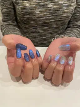 今話題🤍 大人気 フラッシュor マグネットネイル💖ご新規様今だけ通常2200円→オフ550円✨