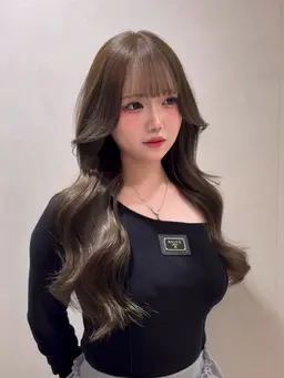 【💎大人可愛いスタイル💎】メンテナンスカット＋髪質改善TR＆韓国風コテ巻き仕上げ🇰🇷