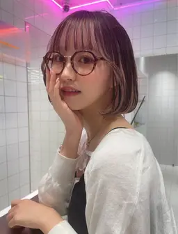 インナーカラー+Aujua treatment🎀🤍