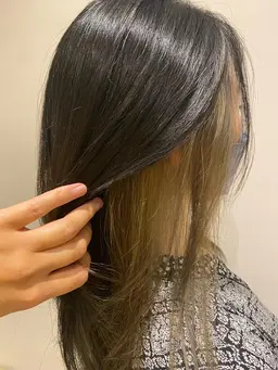 🌹インナーカラー(1回ブリーチ込み）＋イルミナカラー🌹