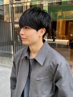 社会人メンズカット+アイロンスタイリング#メンズ#ツーブロック#アップバング#社会人#ビジネスマン