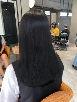 ⭐️艶髪⭐️ダメージケア5stepシステムトリートメント⭐️ホームケアトリートメント付き🐥🐥ロング料金なし!🐸