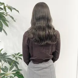 【🌿透明感や外国人風カラー🌿】前髪カット＋イルミナorアディクシーカラー＋ハホニコトリートメント