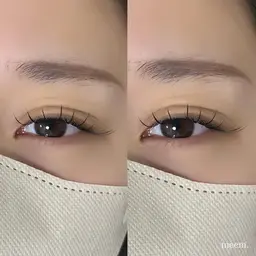 【LEDマツエク】フラットラッシュ80本🩰