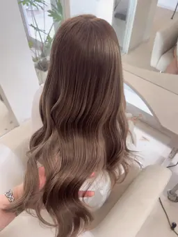 ブリーチなしワンカラー