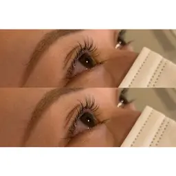 【エクステ】フラットラッシュ120本☆¥4300