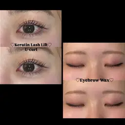 ケラチンラッシュリフト&美眉スタイリング4/15まで〈練習モデル〉