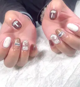 【オフ込】ハンド　ミニモ限定　色変え可能✨1番人気♡マグネットもmは＋500円