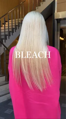 ⭐💘超ハイトーン用ケアブリーチ×2回+フルカラー🐱⭐️