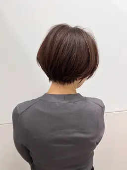 40代、50代ショートカット＋カラー＋髪質改善トリートメント