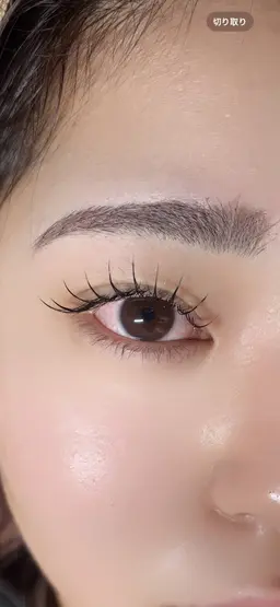 マツエク100本まで