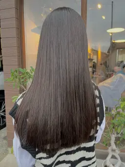 カット、前髪縮毛矯正♡