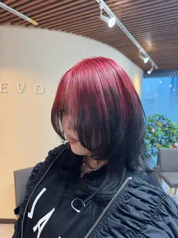 【ブリーチしない方】ブリーチ無しデザインカラー✨