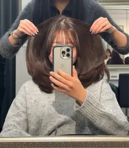 【明るくしたい方へ】🦨 ブリーチなしダブルカラー🦨