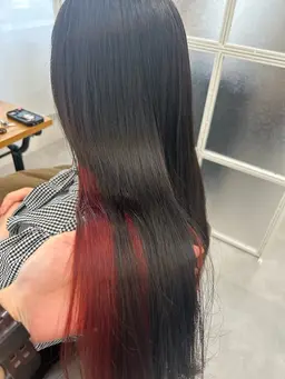 ケアブリーチインナーカラーorグラデーションカラー+2STEPトリートメント