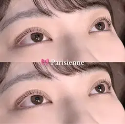 韓国風パリジェンヌ🇰🇷+ブラックティント🐈⬛➕美容液コーティング束感仕上げ付🎀