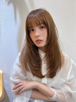 【🦕ミニモ限定メニュー🦕】髪質改善カラー+前髪カット/浦和🪄