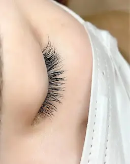 フラットラッシュ120本💎オフ＋ケア＋コーティング込みLカール＋500円で変更可