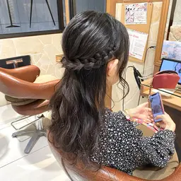 【新宿】ハーフアップヘアアレンジ♡パーティーや婚礼に🤍