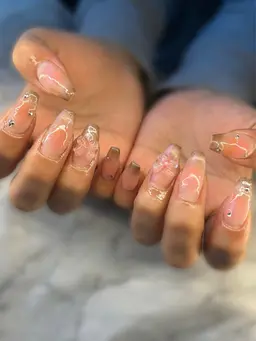 パラジェル　持ち込みデザイン(パーツ込み) 2時間程度