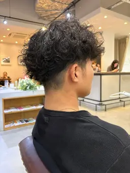 【4月限定🍒】カット+シャドウパーマ🧑🦱