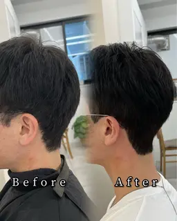 🍀 3回目から🍀 🇰🇷韓国男子にオススメ🇰🇷メンズカット+ダウンパーマ