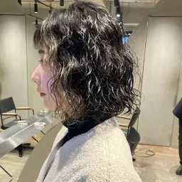 ✂️🌀カット+コスメパーマ 土日祝+¥1600(ウェーブパーマ ソバージュパーマ くるくるパーマ スパイラルパーマ )