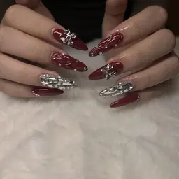 ✨️ロングネイル✨️【長さだし10本】持ち込みデザイン(オフあり)