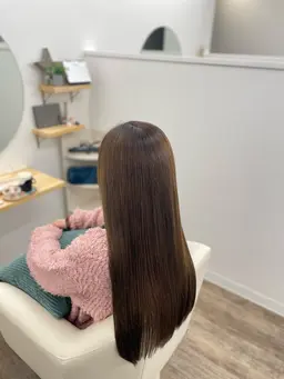 【17時以降限定・朝ラク☀️】カット+ナチュラルストレート🌬️