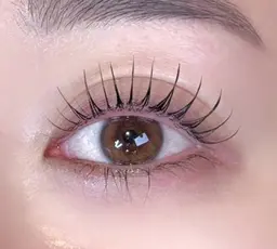 ☁️高級フラットラッシュ100本【美容トリートメントコーティング付☁️オフあり別途¥550】