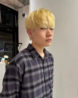 【U30men's限定‧⁺ ⊹˚.】カット+ケアブリーチ+ケアカラー👨🏼