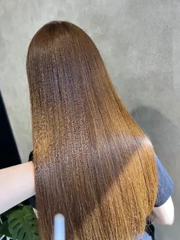 🌟期間限定🌟【2stepトリートメント✨】艶カラー+2stepトリートメント+マイクロバブル🌈※ブリーチ無し