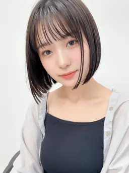 【ご新規様限定】🧚‍♀️🌈✂︎王道きりっぱなし艶ボブカット✂︎🌈🧚‍♀️