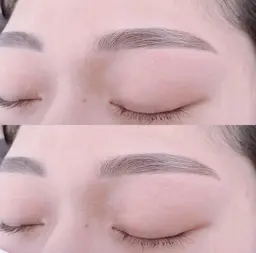 アイブロウwax🌷メイク付き