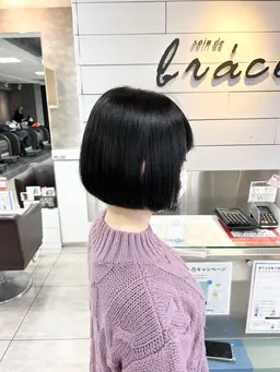 前髪カット+ワンカラー