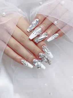 💖💖ミニモ学割💖💖💖チップスカルプ長さだし]パーツ10本つけ放題(手書き無し