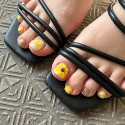 フットネイル*6本アート