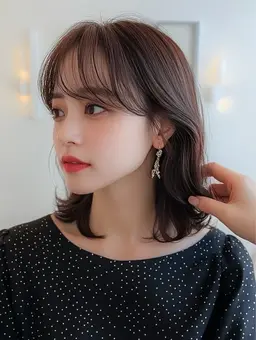 【🇰🇷韓国風小顔顔まわりカット✂️】顔まわりにお悩みの方はお任せ下さい‼️😊