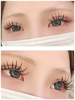 オフ込✨束感エク🩷バインドロック80束(160本)✨コーティング込み🫧オプションでアイシャンプー可🫧