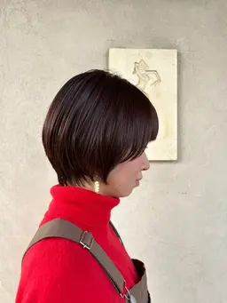 【ショート・ボブ限定】カット＋美髪矯正　¥27,500 → ¥24,000