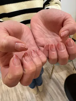 ラメグラデーション