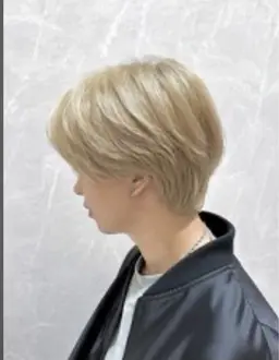 【U18限定】〖メンズハイトーン✨〗カット+ ダブルカラー + 2 stepトリートメント#ミニモ学割