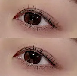 上下まつげパーマ〈コーティング付〉¥6500＋指名料¥300 ※オフ不可※