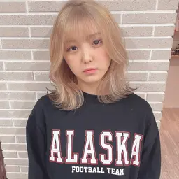 ニュアンスチェンジ🤍カット+ブリーチ+イルミナカラー+トリートメント