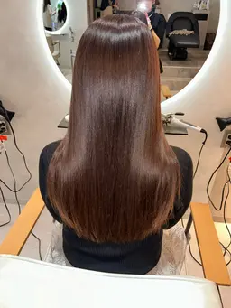 【✨️艶髪✨️】カット＋酸性縮毛矯正＋後処理Tr🎀￥20900