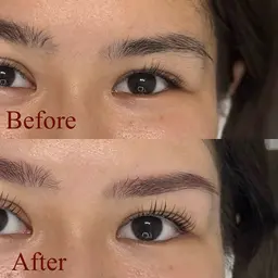 💖レディース《似合わせ眉×まつ毛パーマ》💖盛れる目元👀SETメニュー※眉カット・間引き(濃さ調整)・メイク込み