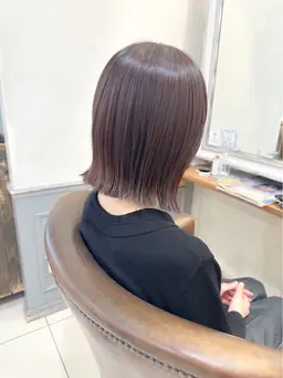 ワンカラー🪽(ブリーチなし)+2stepトリートメント🪽